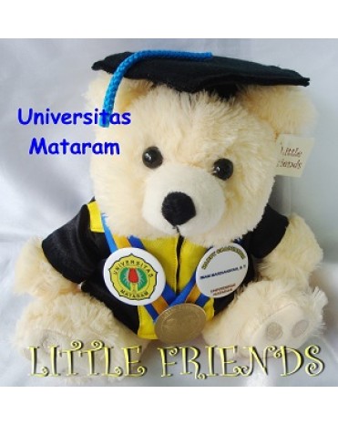 Boneka Wisuda Universitas Mataram - Ekonomi (25 cm)
